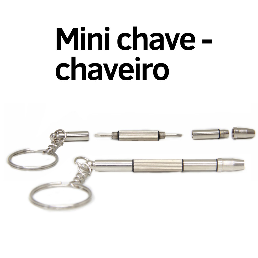Mini chave – Chaveiro para Conserto de Óculos e Relógio