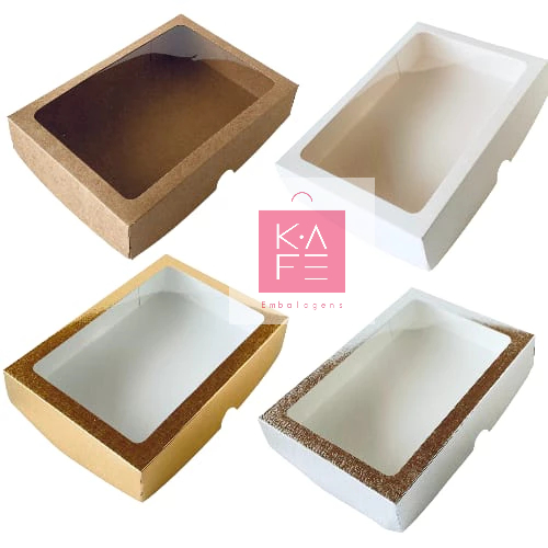 Caixa com Visor S2  (10×13,5x4cm) 10 unidades