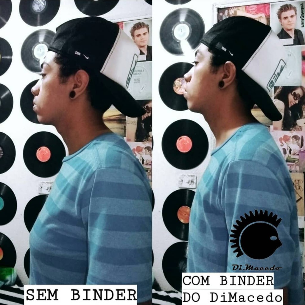 Binder Duplo Faixa ziper FTM