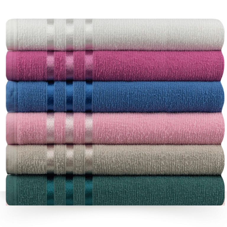 Kit 4pçs Toalha de Rosto 100% Algodão 45x60cm Al