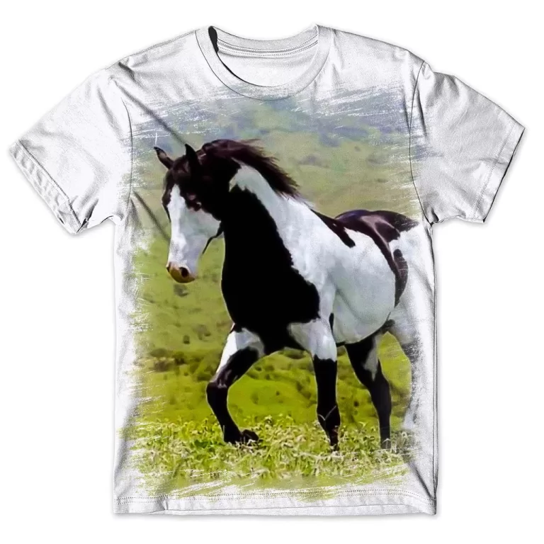 Camisa Camiseta Masculina Cavalo 57