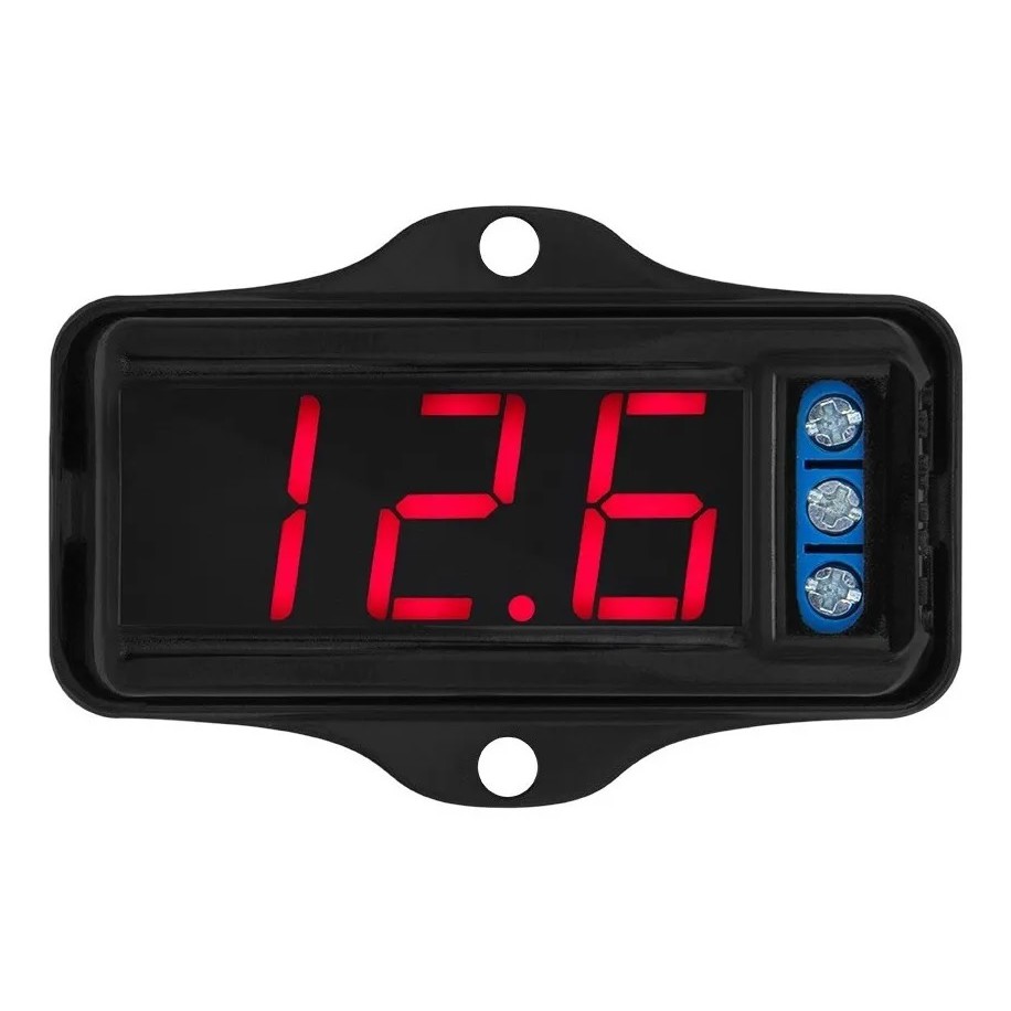 Voltímetro Digital Taramps Vtr 1000 Marca Bateria