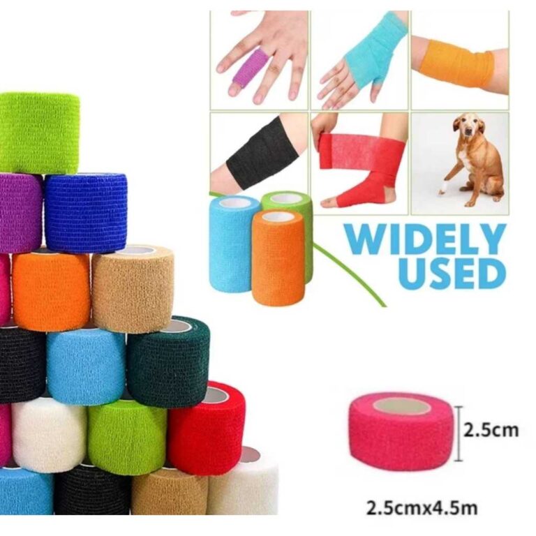 Elastico Bandagem Tepe Fita Autoadesiva 2cmx2,5m P