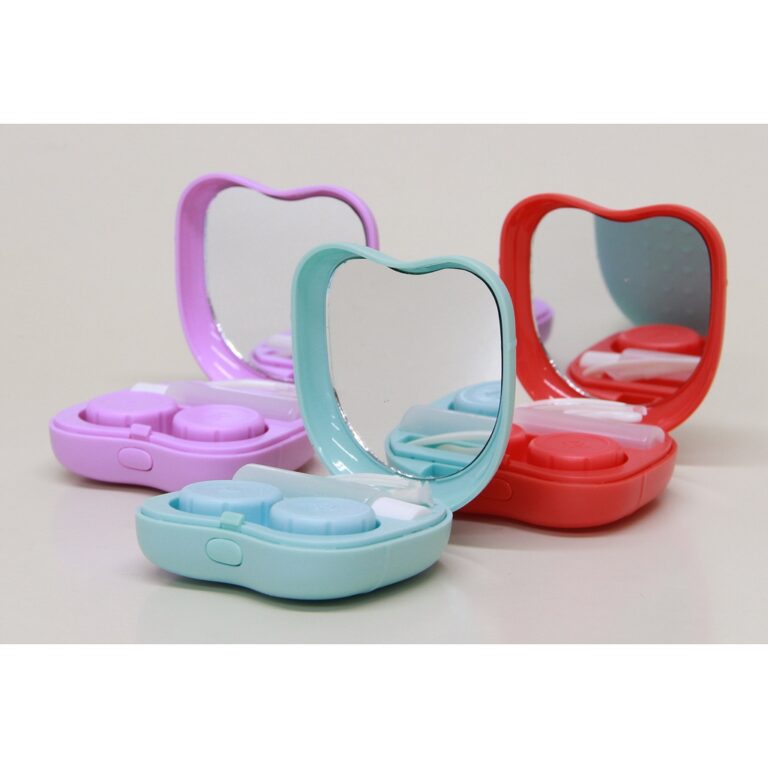 Porta Estojo para Lente de Contato com Espelho nov