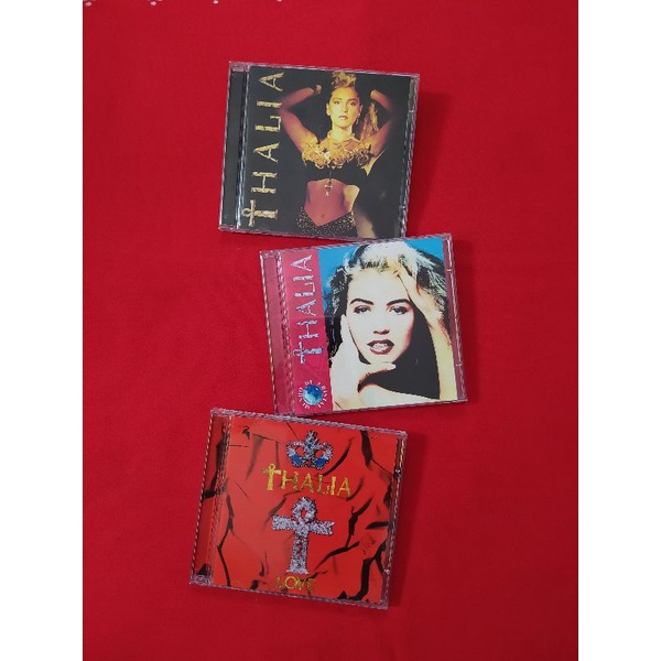 PACK: Thalia (Thalia, Mundo de Cristal e Love) 