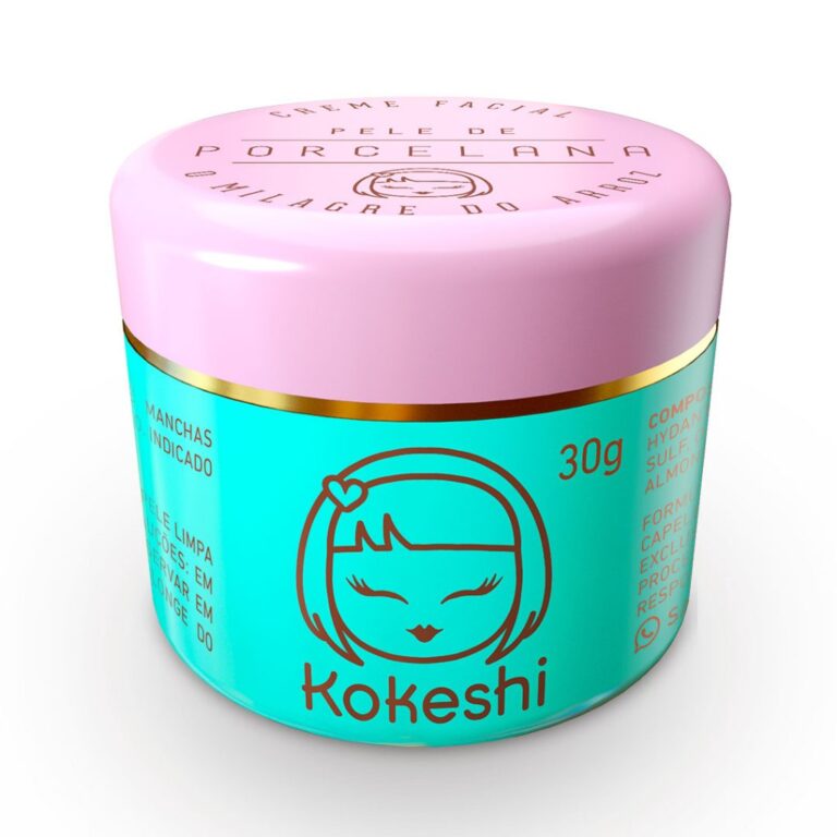 Hidratante Creme Facial Pele De Porcelana Kokeshi 
