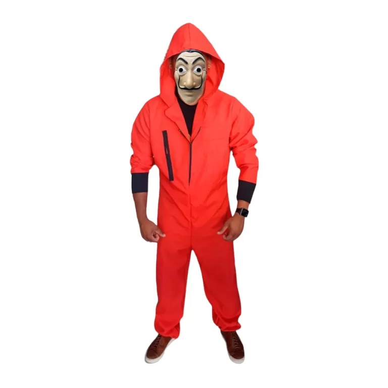 Fantasia La Casa de Papel Adulto Macacão Hallowee