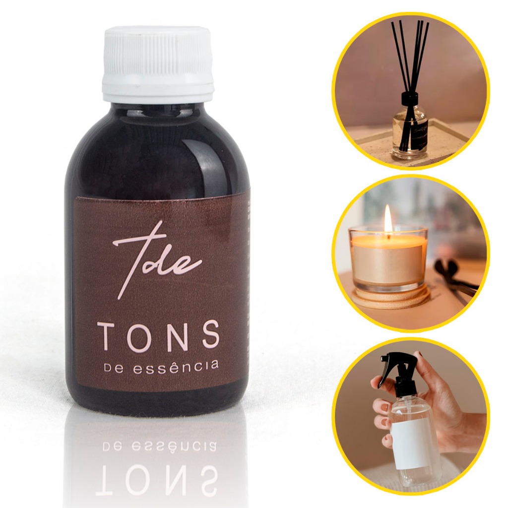 Essência Aromatizante 100 Ml Concentrada- para velas difusores aromatizadores 1 Unid.