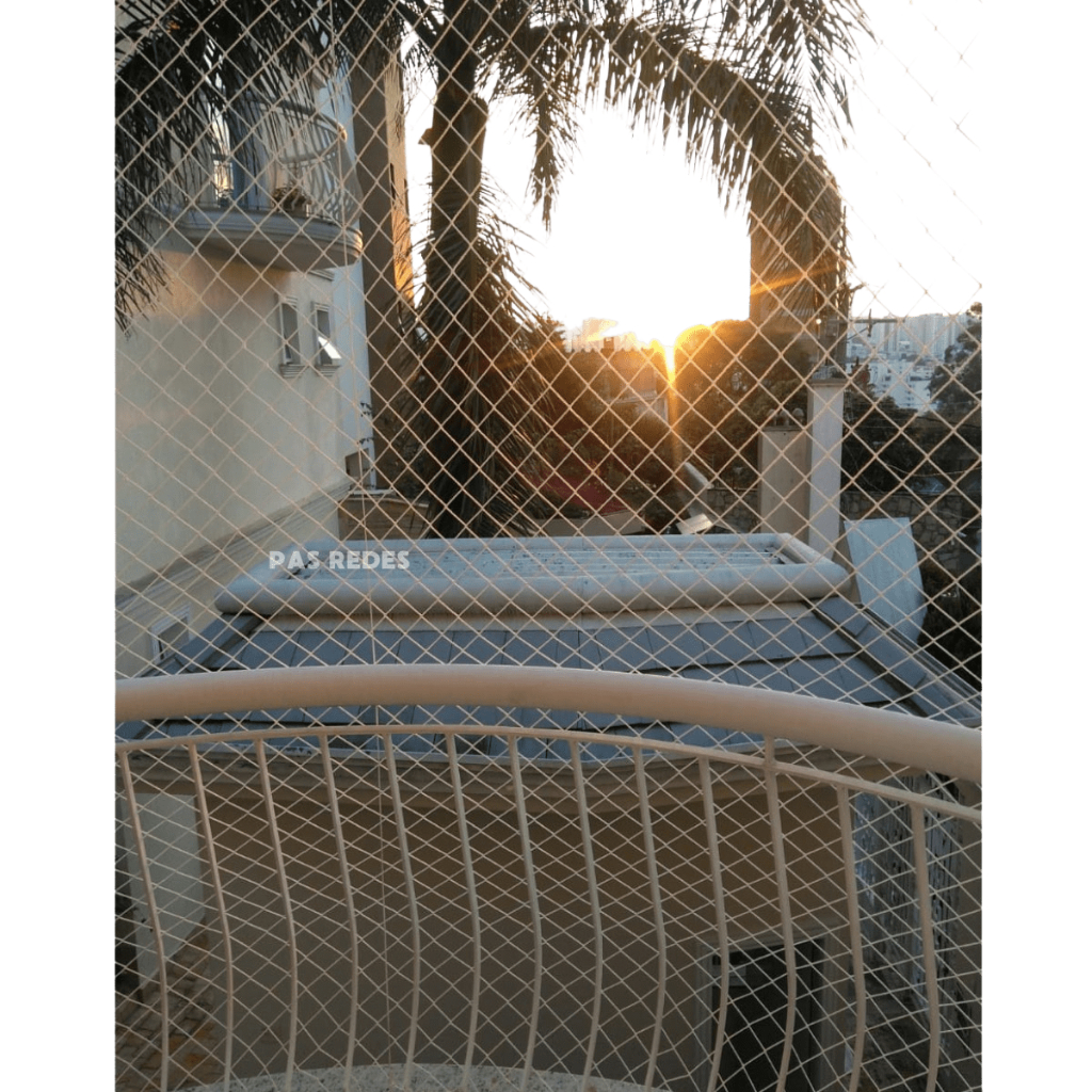 Kit Completo Rede Tela De Proteção Para Sacadas Janelas Gatos Crianças