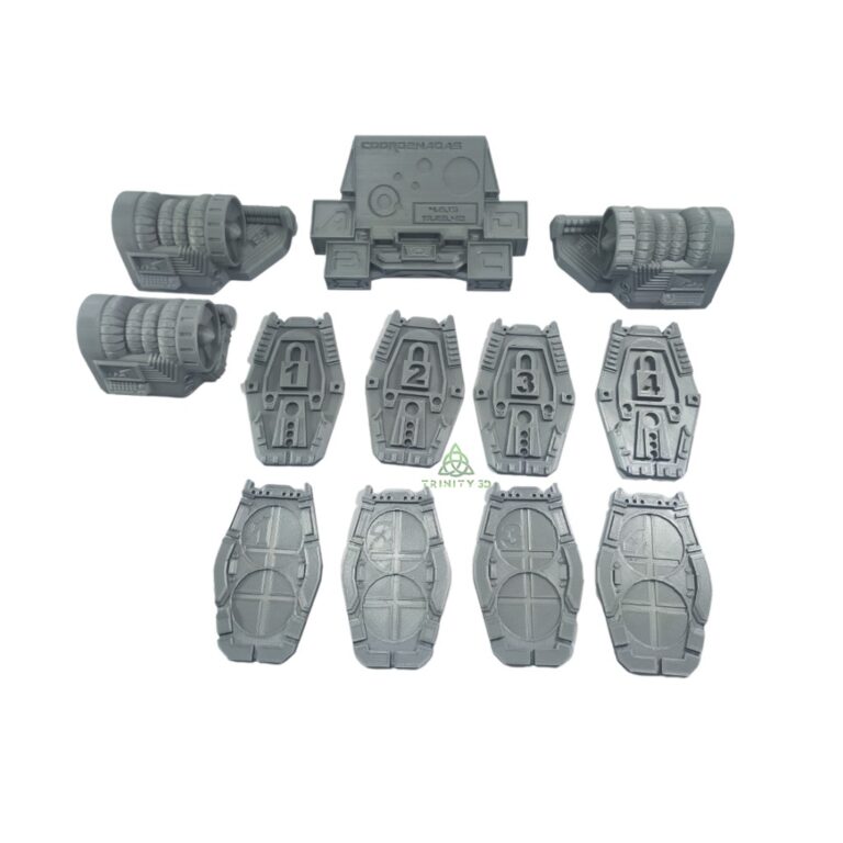 Nemesis – Kit com 3 motores + 4 Escape Pods 