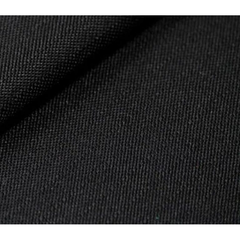 1 metro nylon 600 preto uma face Plastificado impe