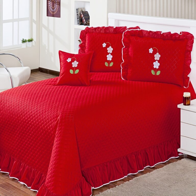 Cobre Leito Eva Queen 7 Peças