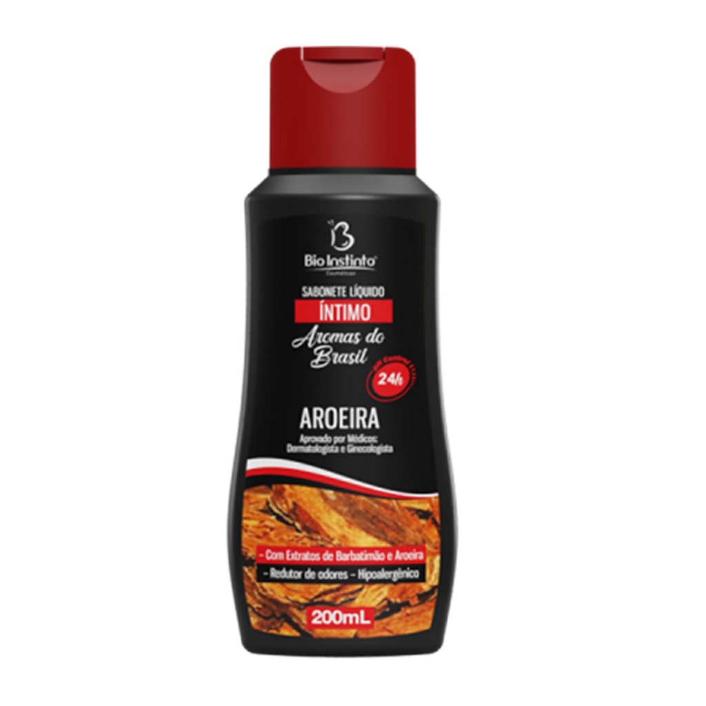 Sabonete Líquido Íntimo Aroeira 200ml – Bio Instinto