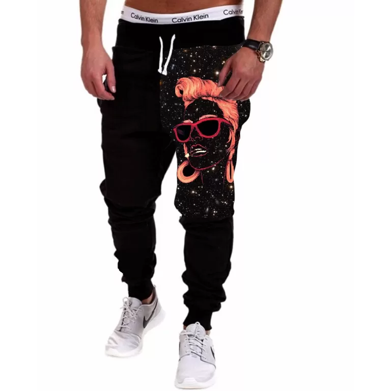 Calça Masculina de Moletom Estampado por Sublima