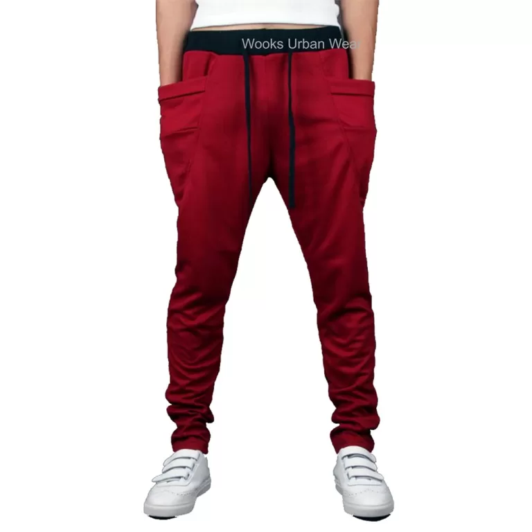 Calça De Moleton Skinny Slim Swag Masculina M4