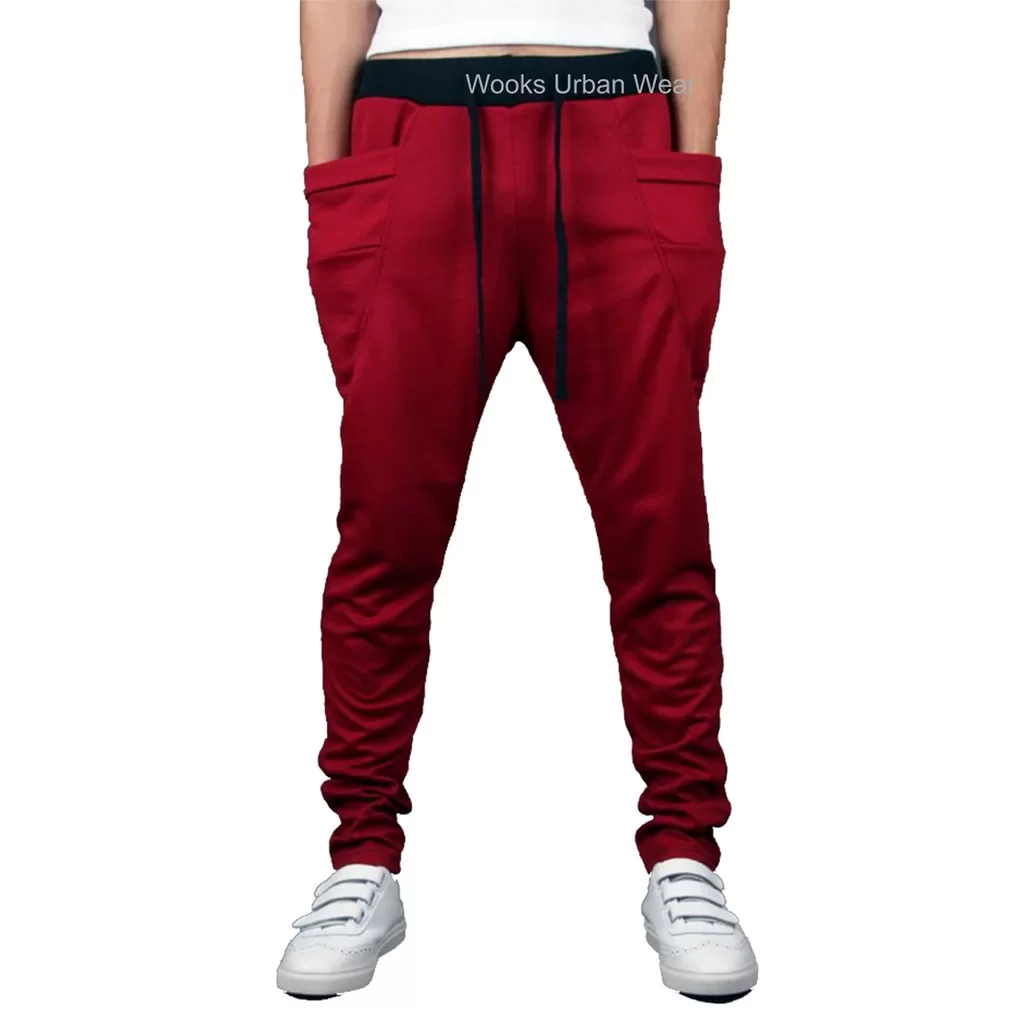 Calça De Moleton Skinny Slim Swag Masculina M4