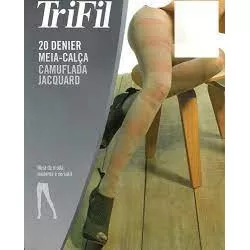 Meias calça adulta feminina Trifil Camuflada Jacq