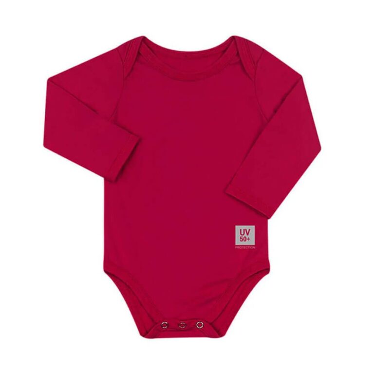 Body Infantil com Proteção Solar UV 50+ Manga Lo