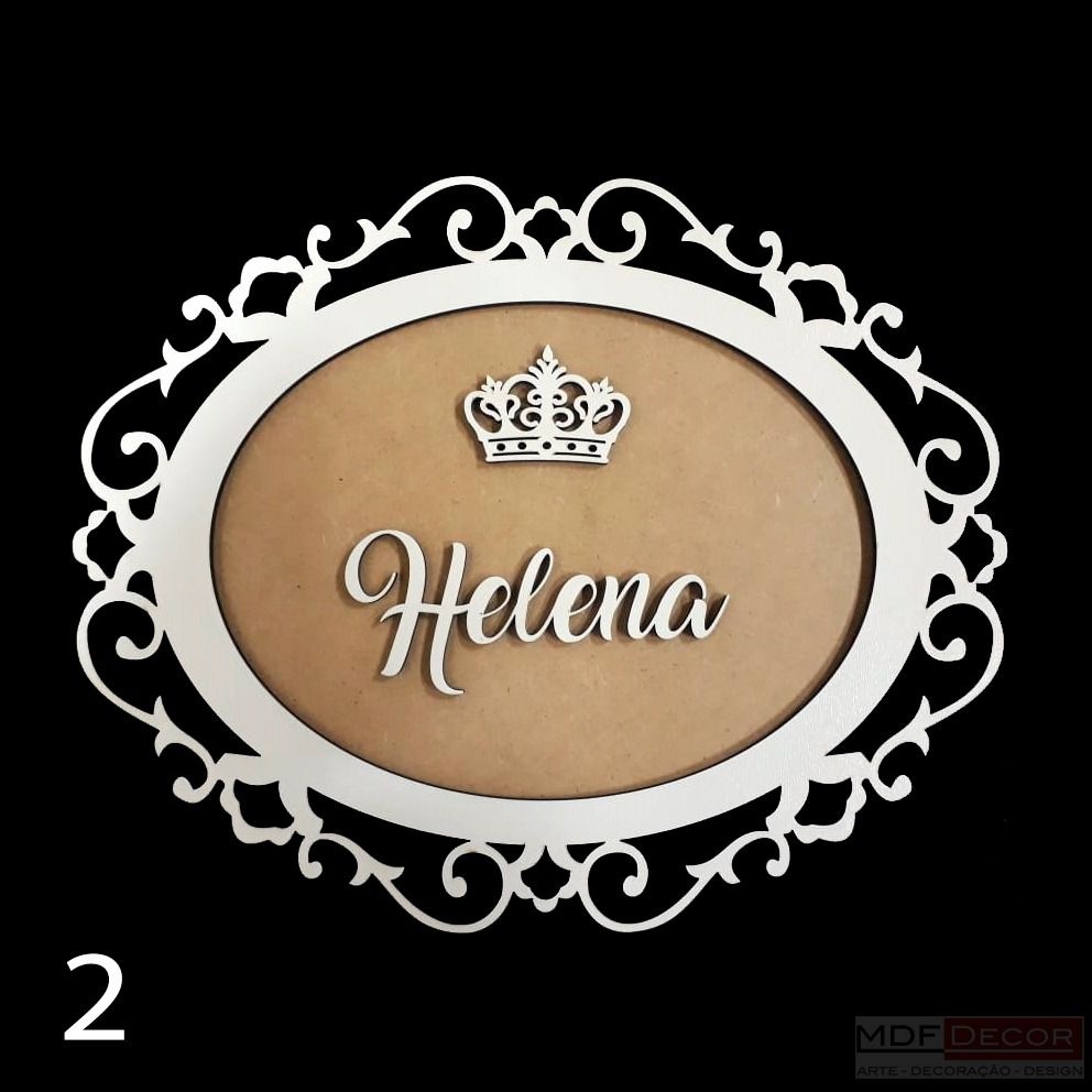 Quadro Porta Maternidade Enfeite – Bebe – Nome Personalizado Mdf –  MODELO 2