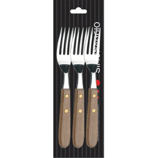 CUCINA MIA GARFO MESA CABO MADEIRA C/3 PCS