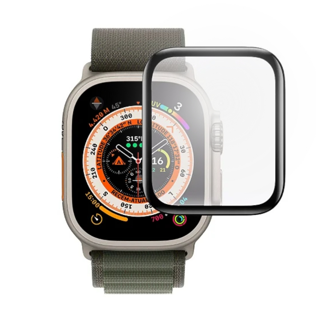 PELÍCULA IWATCH 38 40 41 42 44 45 46 49mm Anti Shock Arranhão À Prova Dágua Proteção P/ Smartwatch