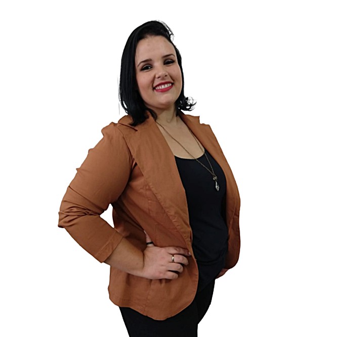 Blazer Casaco com elastano super confortavel com l