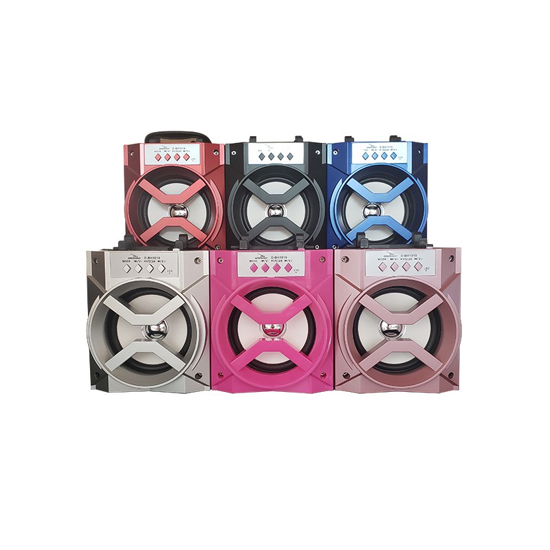 CAIXA D-BH1019 CHAMPANHE RÁDIO FM INTEGRADO – DISPLAY LED