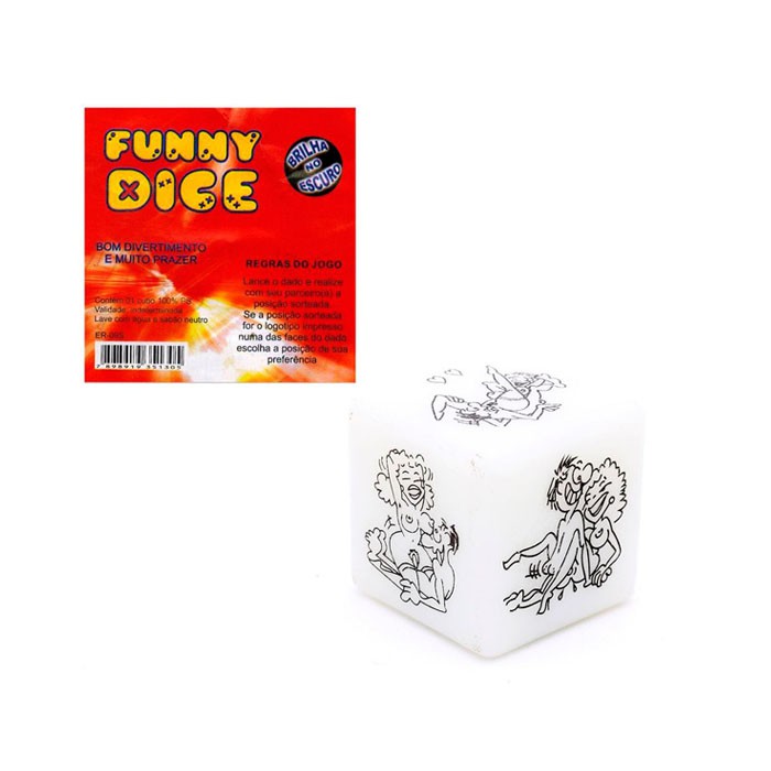 Chaveiro Dado Funny Dice Hétero – Diversão