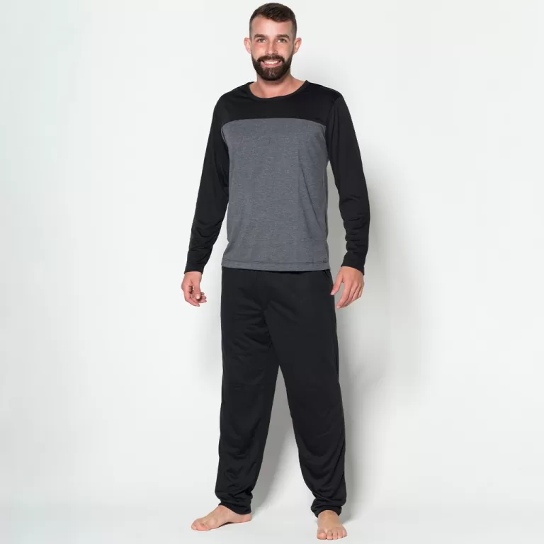 Promoção Kit 3  Pijama Adulto Comprido Inverno  