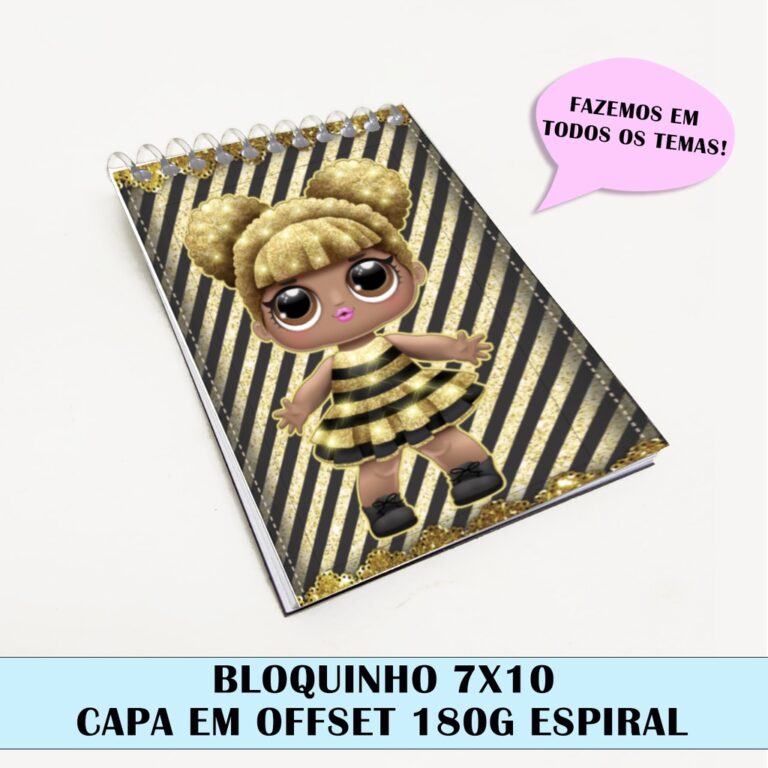 Bloquinho LOL QUEEN BEE