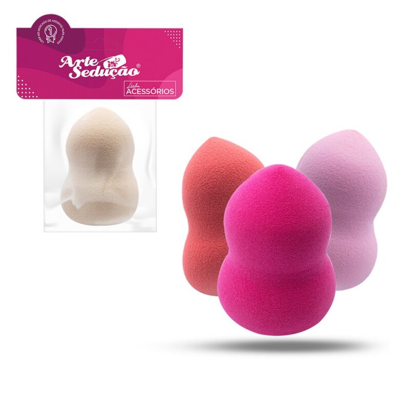 Esponja Maquiagem Base Corretivo Pó Anatômica Co