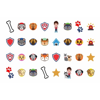 Tatuagens Temporárias 32 pçs – Cachorrinho