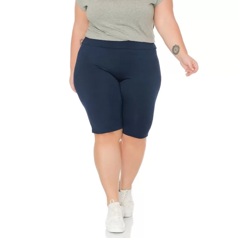 Bermuda shorts Feminina Plus Size de Suplex 103724