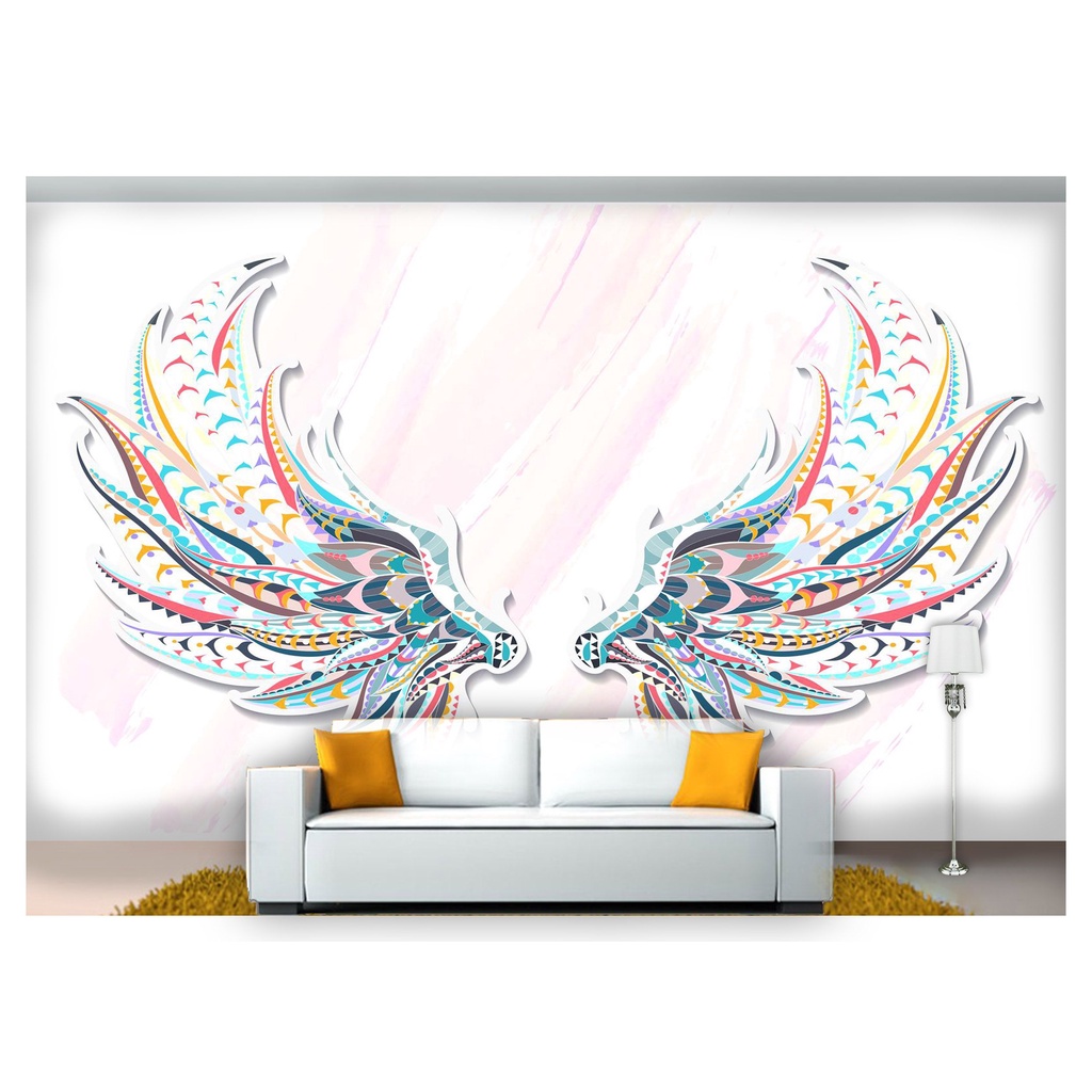 papel de parede Arte Asas Fotografia selfie m² TRA20