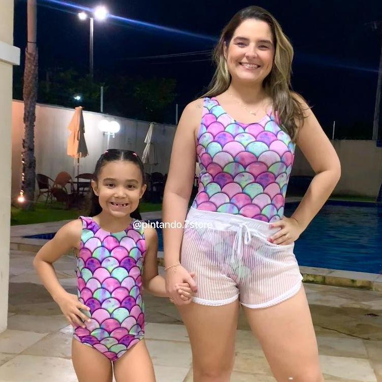 kit body tal Mae tal Filha ESTAMPAS VARIADAS SLIM/