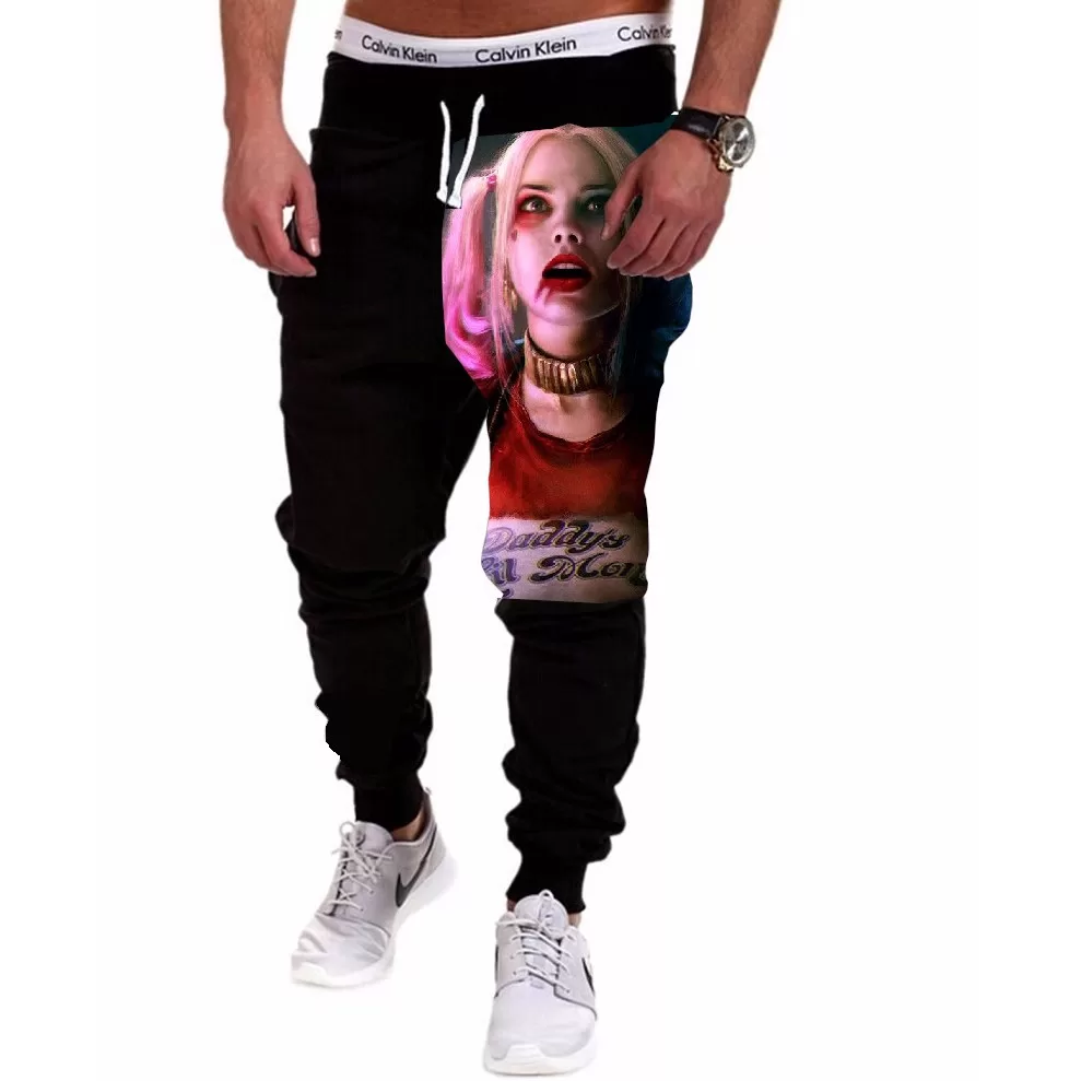Calça Masculina de Moletom Estampada por Sublimação Arlequina Surpresa A206
