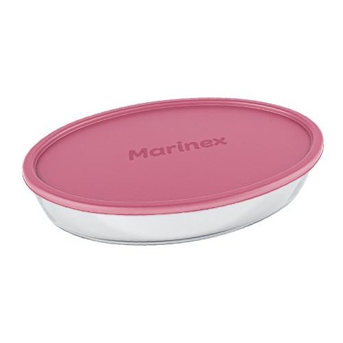 COLOR-ASSADEIRA OVAL C/TPA 35,7X25X6,7  3,2 LTS &#