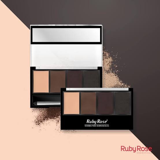 Ruby Rose Trio De Sombra Para Sobrancelha Com Prim
