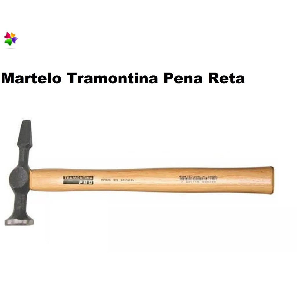 Martelo Funileiro 350g Desamassar Tramontina Pena reta
