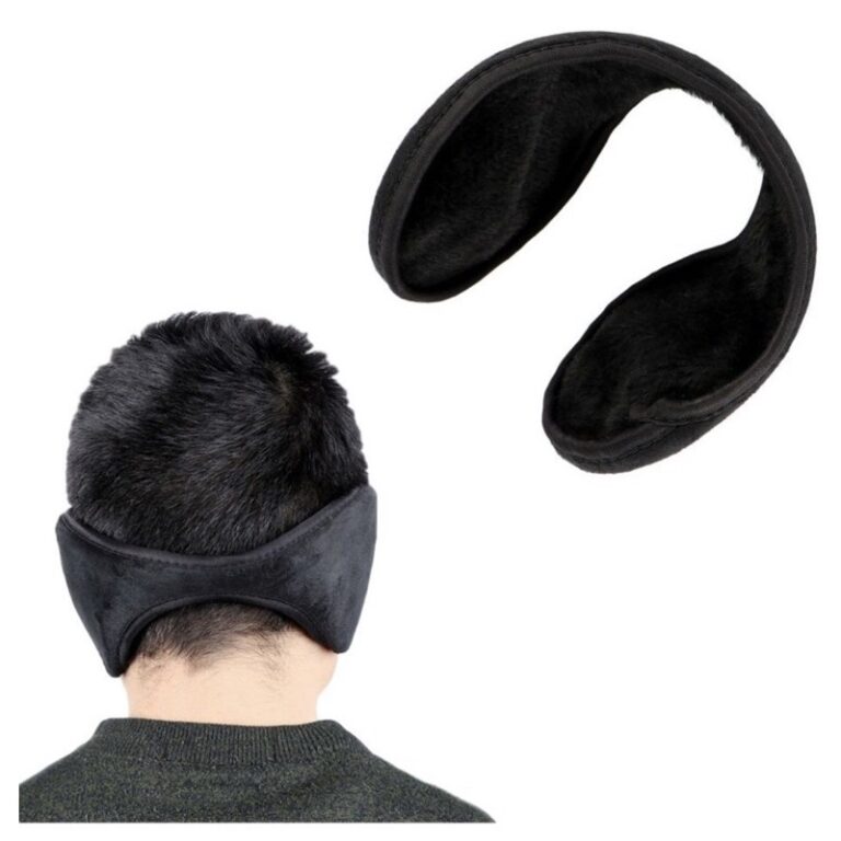 Earmuffs Slim Protetor E Aquecedor De Orelhas Pret