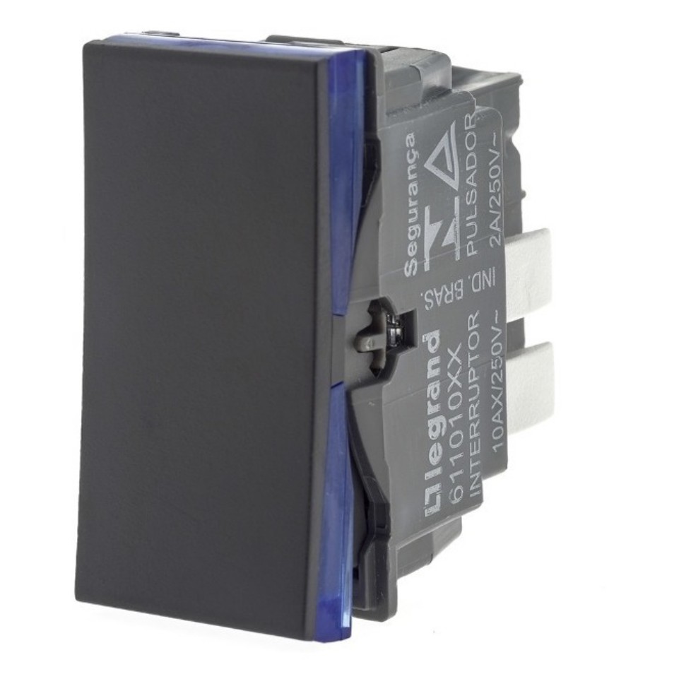 Módulo Interruptor Simples Borne Autom – 611010pt Pial Plus+