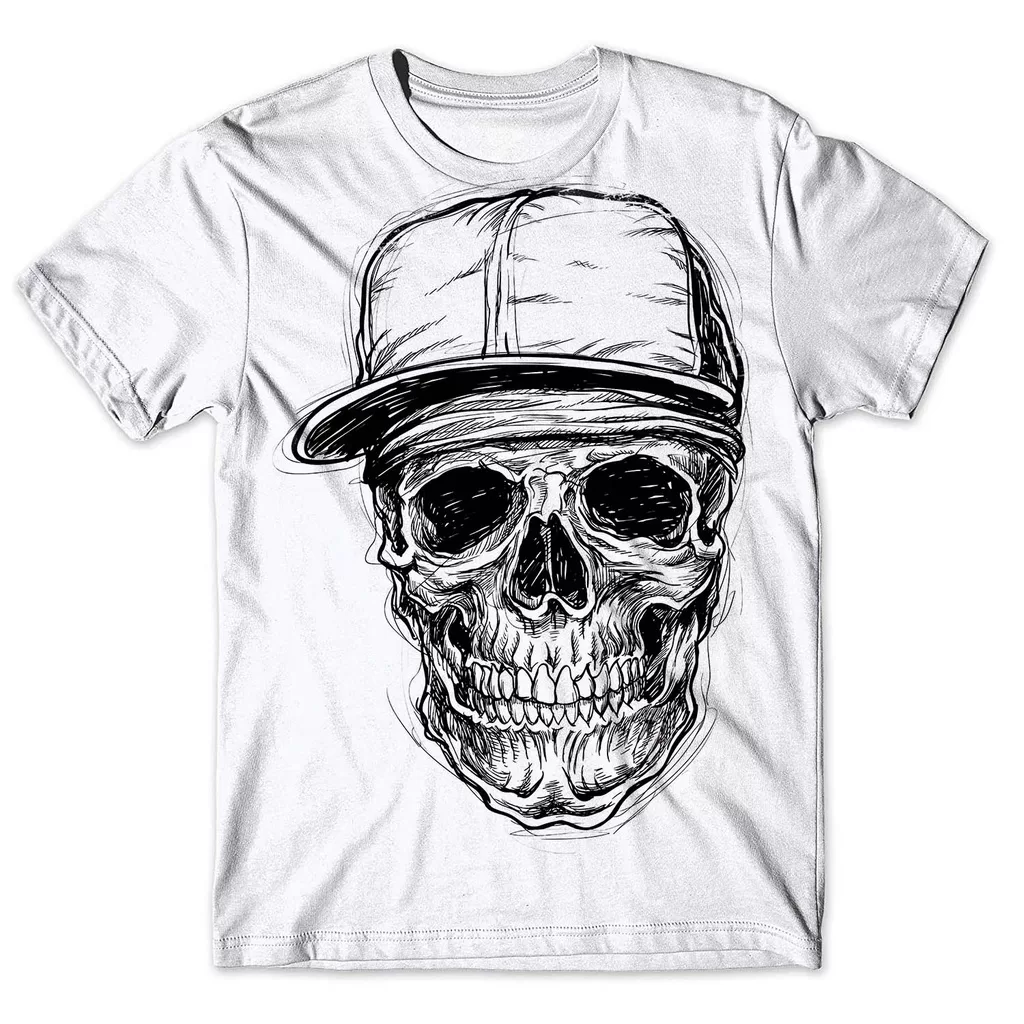 Camisa Camiseta Masculina Caveira Mexicana 5