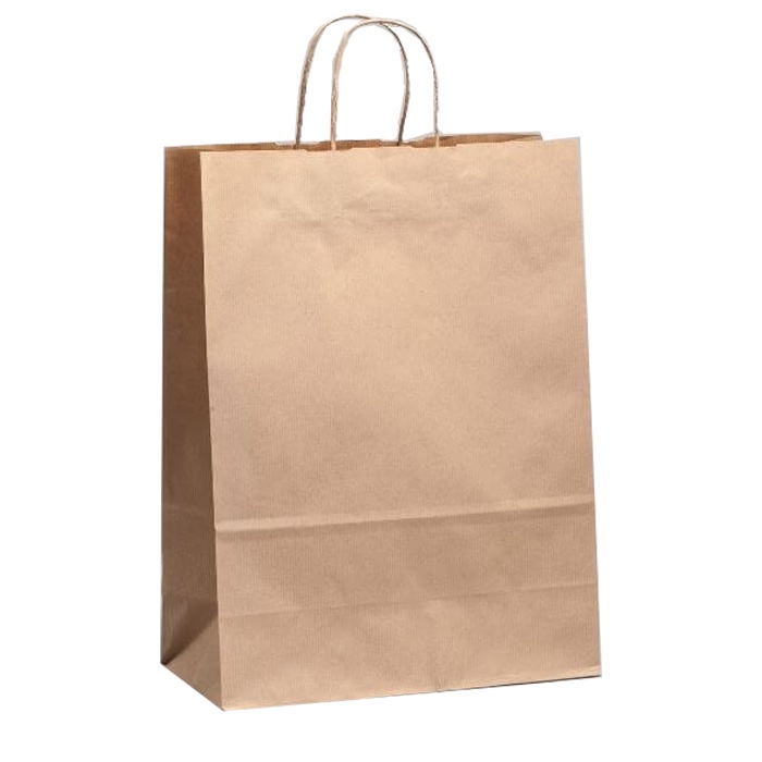 Sacola de Papel Pardo Kraft 21,5x15x8cm – 10