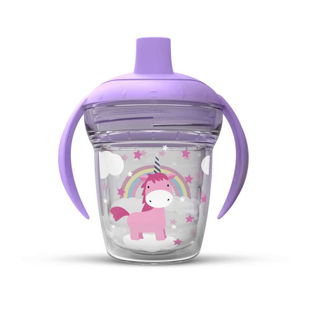Copo Infantil de Transição Unicórnio 170 ml Antivazamento