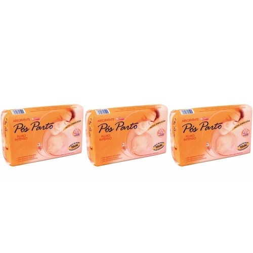 KIT 3 ABSORVENTE KARISMA POS PARTO  – 15 uni