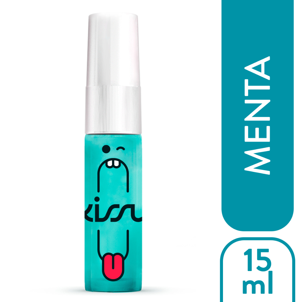 Spray Bucal 15 ml Sabor Menta – Kissu