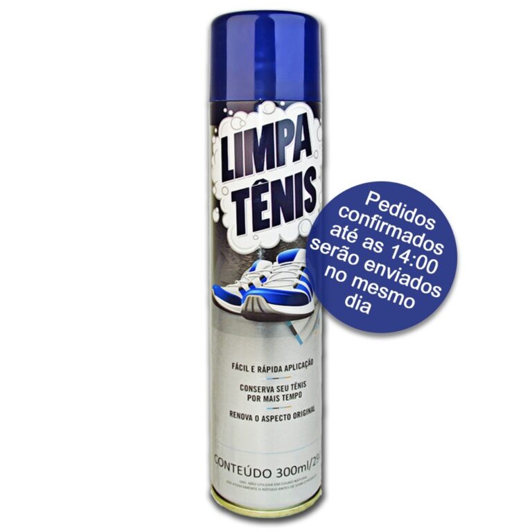 Limpa Tênis  Branco e Colorido Petroplus Spray Li