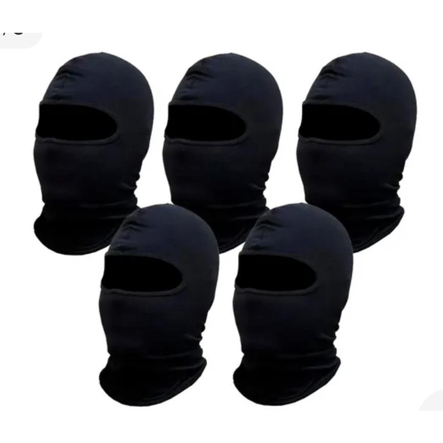 Kit 5 Toucas Ninjas Balaclavas