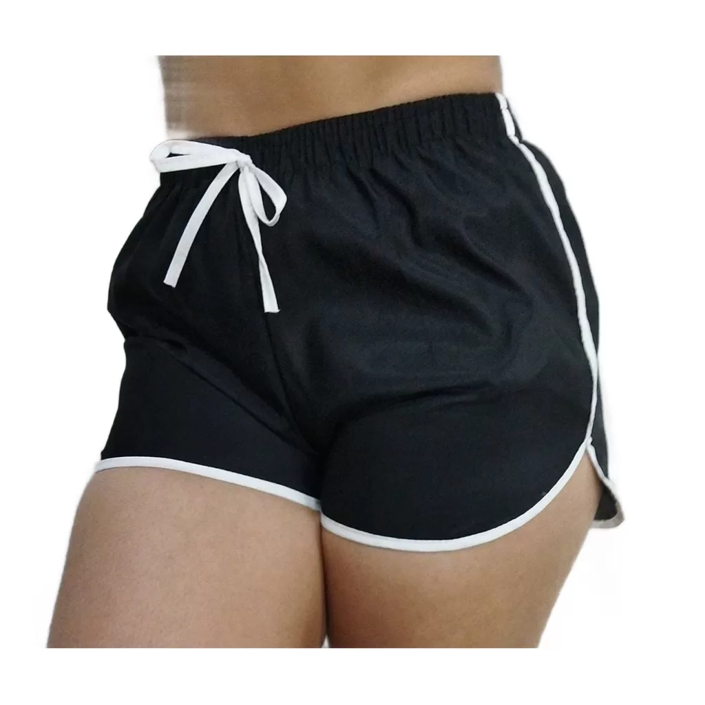 kit 2 short tactel soltinho confortável caminhada, treinar, malhar, saída praia, piscina