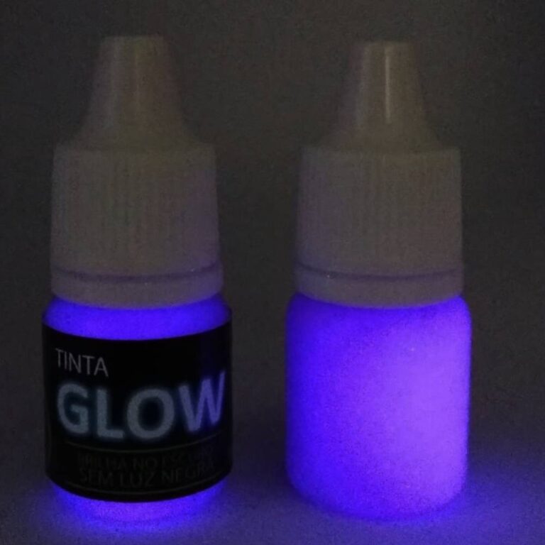 Tinta Corion Glow 5ml C/ Aplicador Brilha No Escur